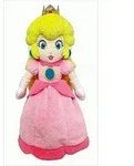 Super Mario Pl&uuml;schfigur Princess Peach 26 cm - Rosa/Gelb