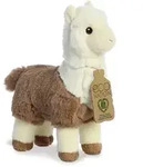 Aurora Eco Nation Alpaka Pl&uuml;schtier Braun 28 cm - Beige/Braun