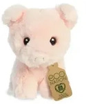 Aurora World Aurora, 35075, Eco Nation Mini Schwein, 13cm, Pl&uuml;sch, Pink
