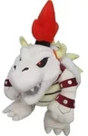 Super Mario Pl&uuml;schfigur Dry Bowser 32 cm - Wei&szlig;