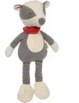 SIGIKID Sigikid Pl&uuml;schfigur Dachs Vanilla - Grau