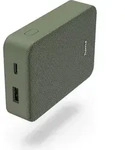 Hama Power Pack Colour 10, 10000mAh, USB-C, USB-A, Gr&uuml;n - Gr&uuml;n