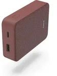 Hama Power Pack Colour 10, 10000mAh, USB-C, USB-A, Rot - Rot