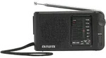 Aiwa RS-44, Tragbar, Analog, AM, FM, 3,5 mm, Schwarz, Drehregler - Schwarz