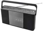 Soundmaster RCD1870SW, Tragbar, Analog & Digital, DAB+, FM, 2 W, 3,5 mm, Schwarz,