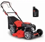Scheppach Benzin Rasenm&auml;her MS225-56 | Radantrieb | 6 PS Motor | 56 cm | 65 L 