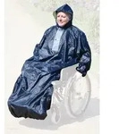 Rollstuhl - Regencape/Regenponcho Rainstar STB - universell f&uuml;r alle g&auml;ngigen
