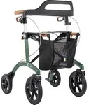 Saljol Allround Rollator inkl. Gratis Zubeh&ouml;r: Matt Black / 62 cm Farbe: Matt Black