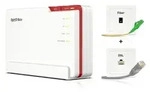FRITZ!Box 5690 Pro Wifi 7-Router Gigabit Ethernet Tri-Band (2,4 GHz / 5 GHz / 6 GHz)