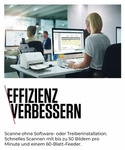 Canon imageFORMULA R30, 216 x 356 mm, 600 x 600 DPI, ADF + Bogenscanner, Wei&szlig;, CIS,