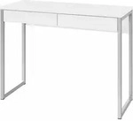 Fula Schreibtisch 2 Schubladen weiss hochglanz. - Wei&szlig;