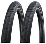 Schwalbe Reifen Big Apple HS430 26x2.15" 55-559 sw-LiteSkin Reflex RG EC - Schwarz