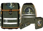 McNeill McNeill Disney Schulranzen-Set TENERIS 4tlg. - STAR WARS-MANDALORIAN - Gr&uuml;n