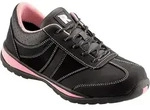 RUNNEX&reg; S2-Damen-Sicherheitshalbschuhe GirlStar, Schwarz/Pink - Schwarz - 35
