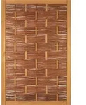 Zaun Teilelement, Weidengeflechtzaun &Auml;tna 120 x 180 cm braun - Braun