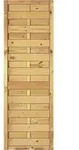 T&J Maxi Massivzaun 60 x 180 cm - Gr&uuml;n