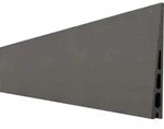 T&J SK&Auml;R WPC-Steckzaunsystem, Schwedenprofil - Grau/Beige