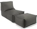 mokebo&reg; Sitzsack mit Hocker f&uuml;r Kinder & Erwachsene 'Der Sundowner', Bean Bag mit