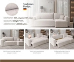 Idohome Ecksofa, Eckcouch mit Schlaffunktion &ndash; universell rechts/links montierbar