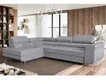 MEBLINI Schlafcouch mit Bettkasten - Ecksofa mit Schlaffunktion - Sofa mit