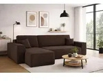 Kaiser M&ouml;bel Ecksofa mit schlaffunktion und bettkasten, Sofa L-form, Couch L-form