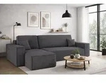 Kaiser M&ouml;bel Ecksofa mit schlaffunktion und bettkasten, Sofa L-form, Couch L-form