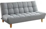 3-Sitzer Sofa mit Schlaffunktion - Stoff - ESTEBAN - grau - Grau