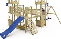 Kletterger&uuml;st Wickey Smart Arch mit Schaukel und Wackelbr&uuml;cken in Blau