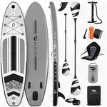 Stand Up Paddle Board 320cm 2in1 mit Kajak Sitz SUP Surfboard aufblasbar + Paddel und