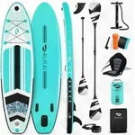 Stand Up Paddle Board 320cm 2in1 mit Kajak Sitz SUP Surfboard aufblasbar + Paddel und