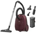 AEG CLEAN 6000 Staubsauger mit Beutel AB61CDRTD Rot - Rot