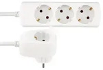 REV 0012312114, 2 m, Drinnen, 1,5 mm2, Wei&szlig;, 4 AC-Ausg&auml;nge, 230 V - Wei&szlig;