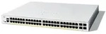 Cisco Catalyst 1200-48P-4X - Switch - L3 - Smart - 48 x 10/100/1000 (PoE+) + 4 x 10
