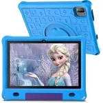 Pritom 10,1 Zoll Kinder-Tablet Android 15 WIFI 6 Quad-Core-Prozessor 3 GB RAM 64 GB