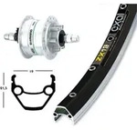 Winora V-Rad 28x1.75DH3D32 Disc6L.silb.Starr36L Exal ZX 19 schw/silb.Niro-Spei....