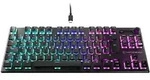 Turtle Beach Vulcan TKL AIMO Gaming-Tastatur, Red Switch - Schwarz