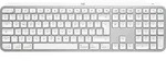 Logitech Master MX Keys S for Mac, Kabellos, RF Wireless + Bluetooth,
