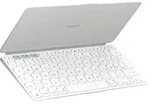 Logitech 920-013005, QWERTZ, Deutsch, Scherenschalter, 1,8 cm, 1 mm, Wei&szlig; - Wei&szlig;