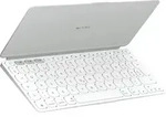 Logitech Keys-To-Go 2 Pale Grey - mobile kabellose Tastatur fr Tablets & Notebooks -
