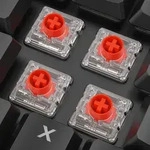 PureWriter W65 (schwarz, DE-Layout, Kailh Choc V2 Low Profile Red) - Schwarz