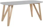 SalesFever Esstisch skandinavisches Design | Gestell Holz massive Eiche |...