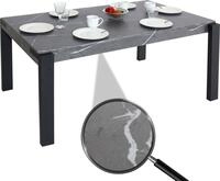 Esstisch MCW-L53, Tisch K&uuml;chentisch Esszimmertisch, Industrial Metall 140x80cm