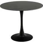 Malta Esstisch &Oslash;90cm schwarz. - Schwarz