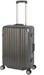 Travelhouse London Hartschalen Polycarbonat Alu Koffer Trolley Reise Urlaub 67l...