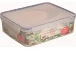 Axentia, Gefrierdose, 30x9x24,5cm, 4,7 Liter - Transparent