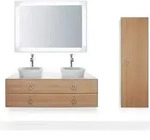 Duravit White Tulip, Einhebel-Waschtischmischer XL, ohne Ablaufgarnitur, Ausladung