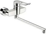 HANSA HANSAclinca Waschtischarmatur, Ausladung 377 mm, B&uuml;gelhebel, chrom, 01546286