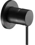 KEUCO IXMO Einhebelmischer Unterputz IXMO Soft mit runder Rosette /IXMO Soft schwarz