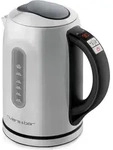 Akku-wasserkocher 1,5l 2200w edelstahl/schwarz Riviera & bar BBT460 - Silber/Schwarz