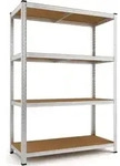 MONZANA Schwerlastregal 160 x 90 x 40 cm 700 kg - Silber
